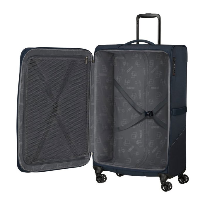 American Tourister Maleta Summerride Spinner 80cm Azul Marino American Tourister Maleta Summerride Spinner 80cm Azul Marino
